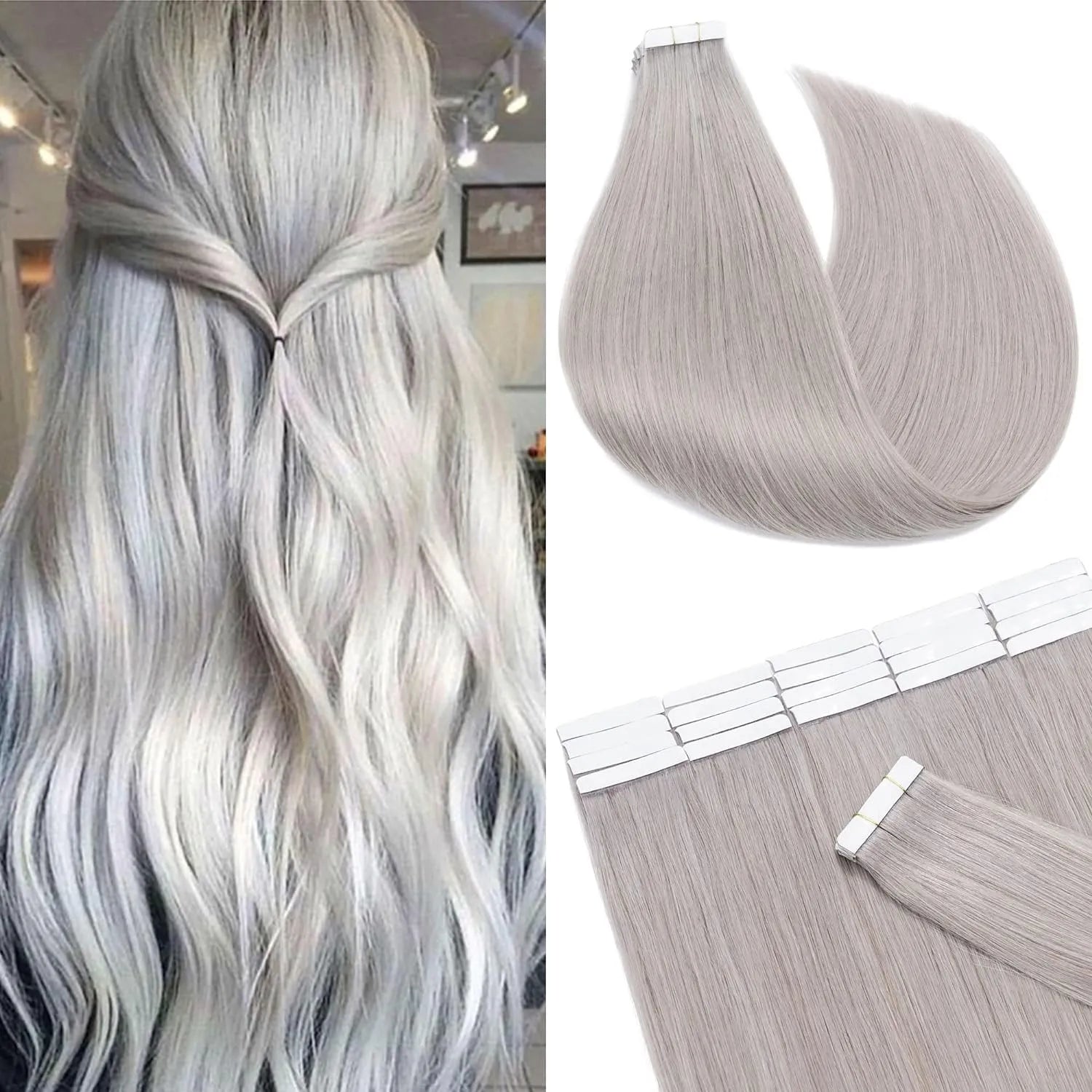 Tape #Silver Grey