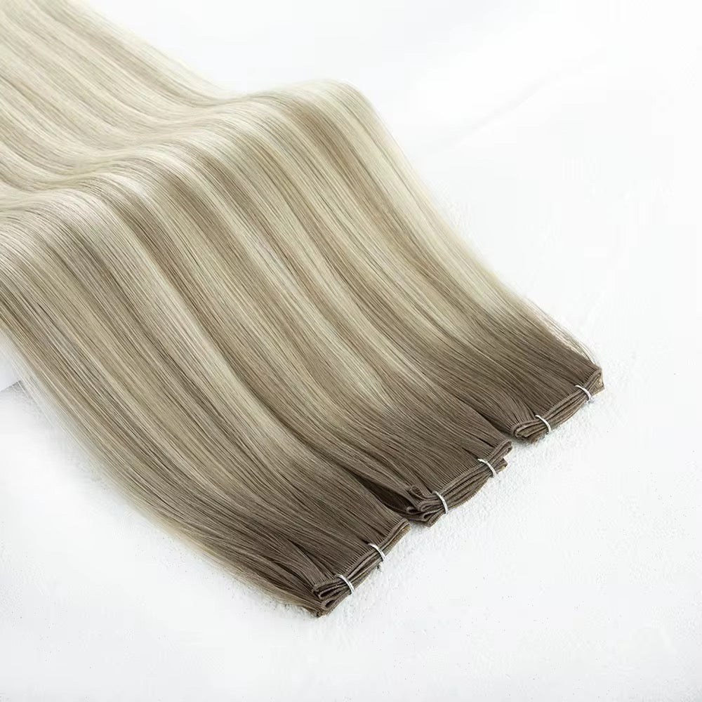 Genius Weft #T2DP60A/18A Light Brown Mixe Blonde