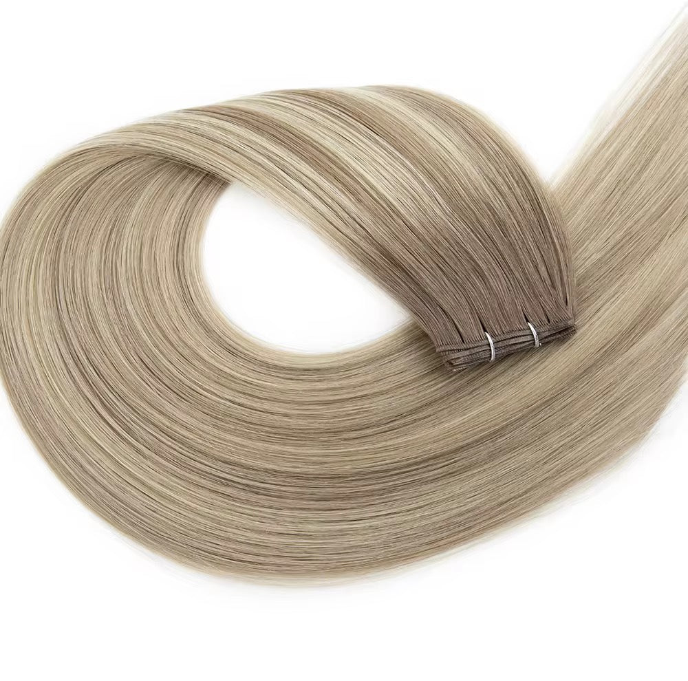 Genius Weft #10/60A Light Brown Mixe Blonde