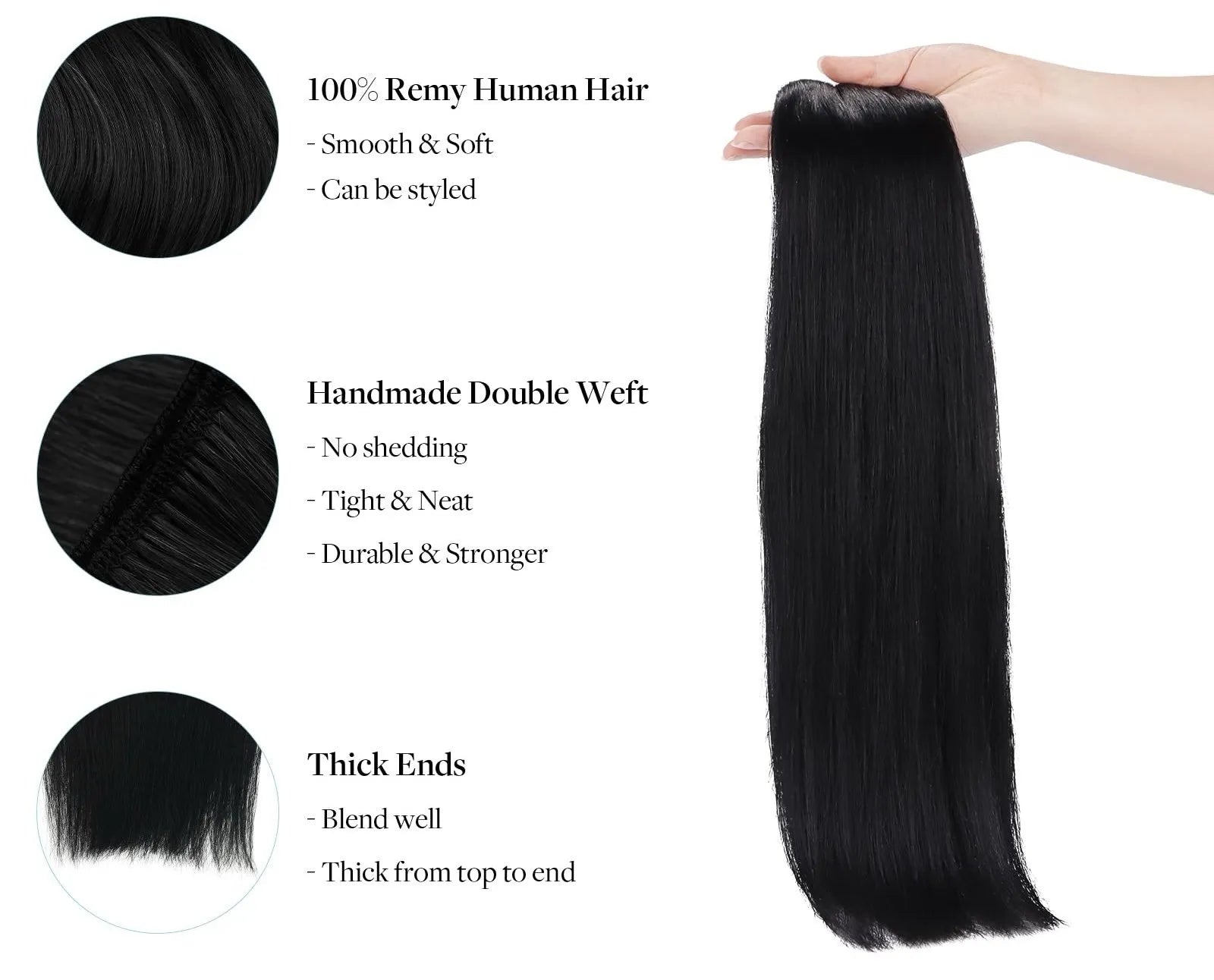 Genius Weft #1 Jet Black